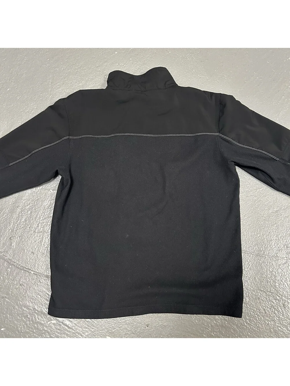 The North Face Half Zip Pullover Fleece Sweatshirt Black Men’s Size Medium